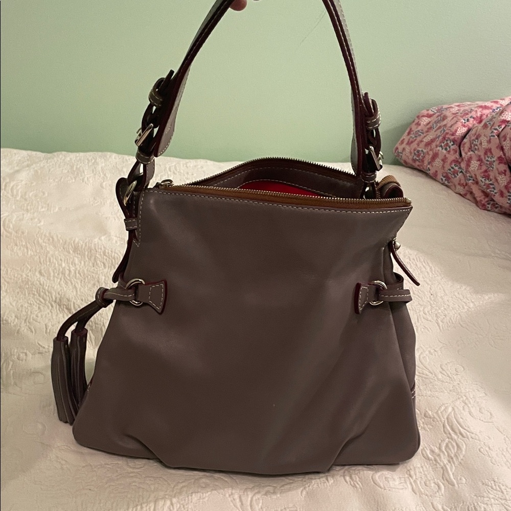 Dooney & Bourke Gray Shoulder Bag - Picture 6 of 6